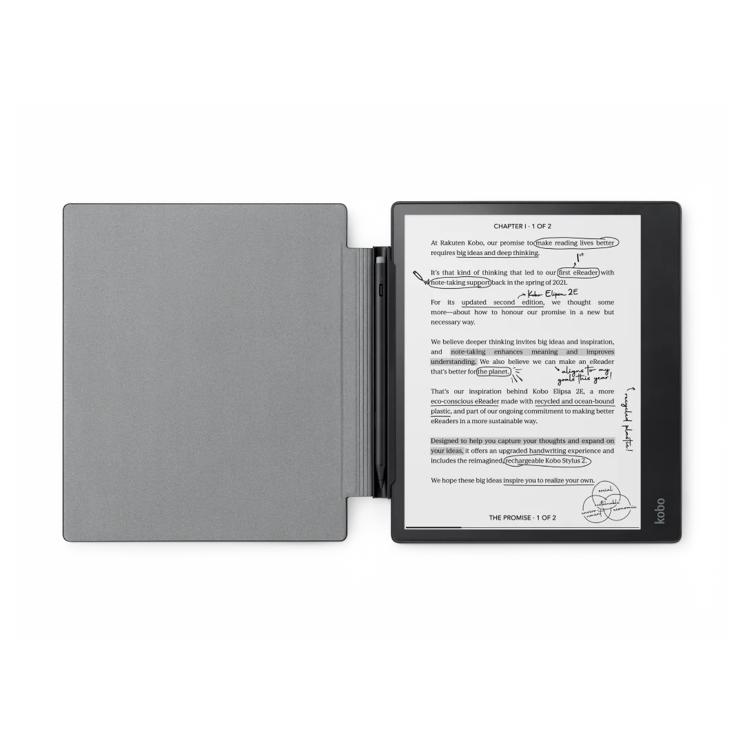 Kobo Elipsa 2E SleepCover - Black - Image 3