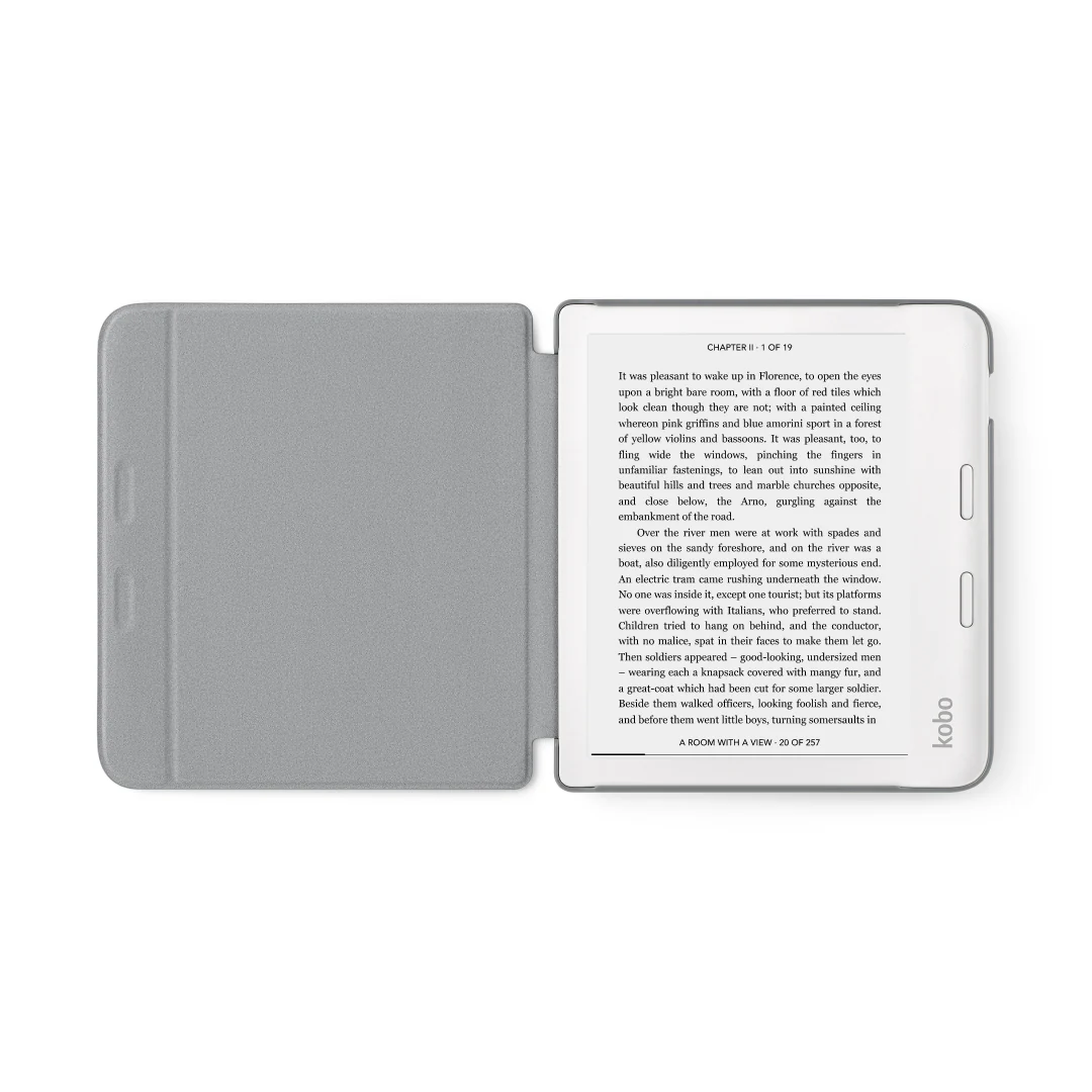 Kobo Libra 2 Basic SleepCover - Steel Grey - Image 4